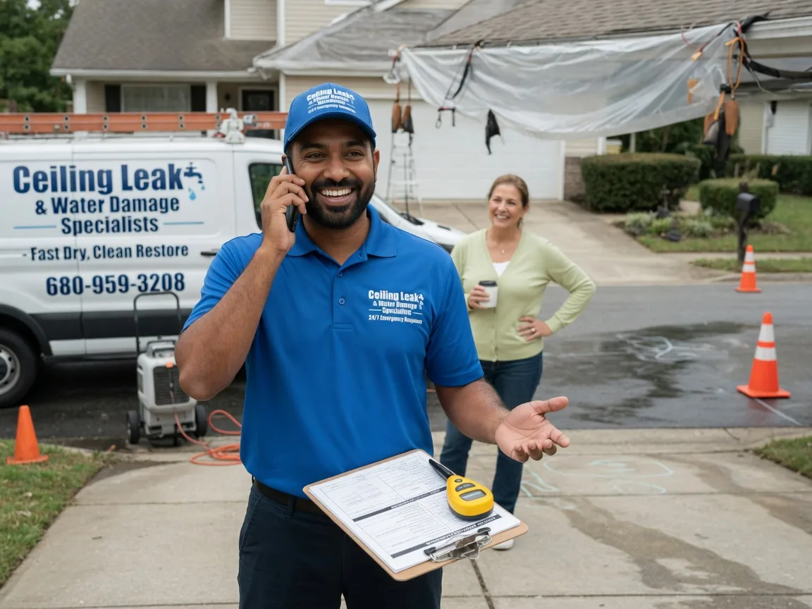 Ceiling Leak Cleanup Washington, LA FAQs